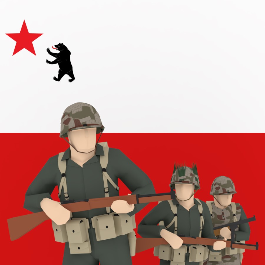Californian Pacific Union Army Redux [Commission]