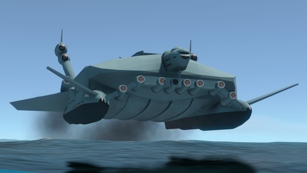 Ground Effect Aircraft Carrier
