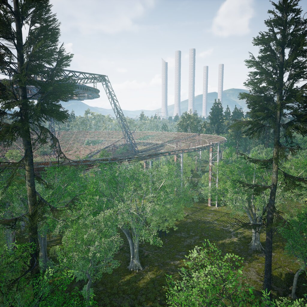 Abandoned power plant (Lite)