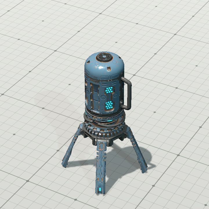 sci-fi compact-radar