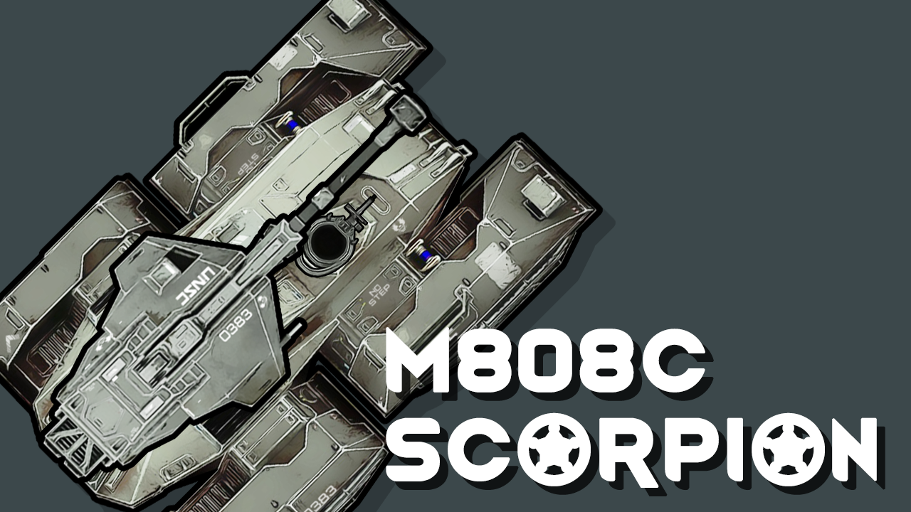 M808C Scorpion fixed mod preview for RimWorld