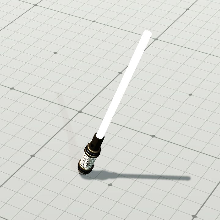 Light sword angle 1 white