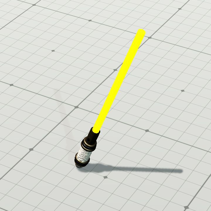 Light sword angle 1 yellow