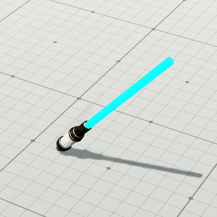 Light sword angle 2 blue
