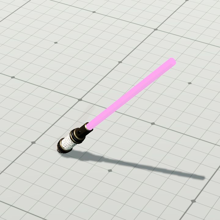 Light sword angle 2 pink