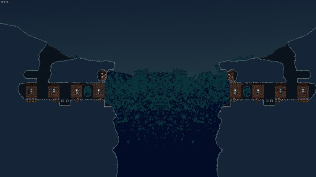 Dark walls