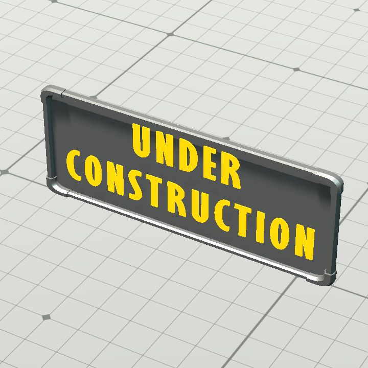 Signs - under construction