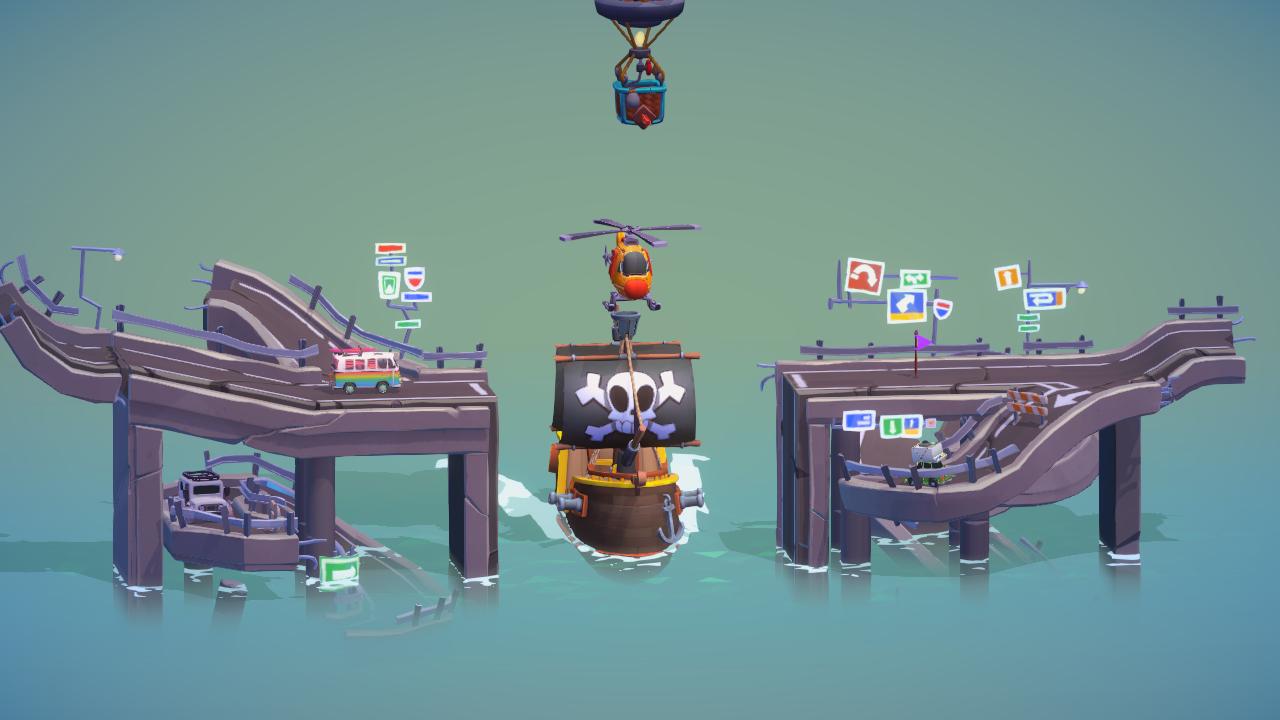 boats and copters