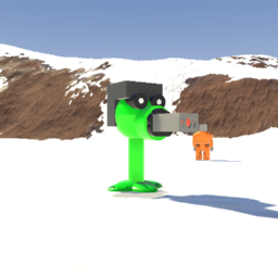 plants vs zombies gatling peashooter