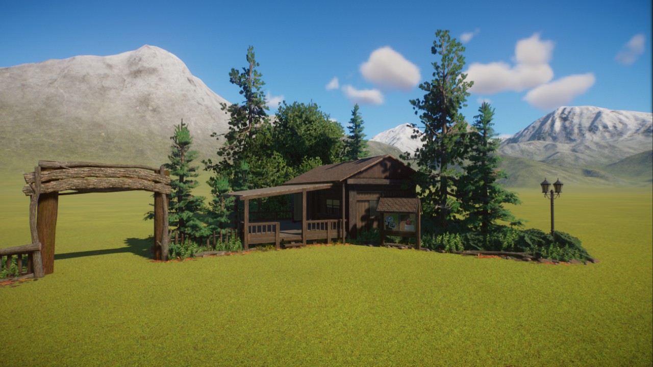 Black forest shack