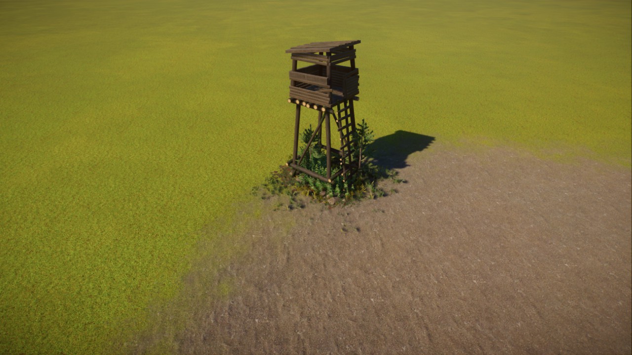 Rustic Hunters blind