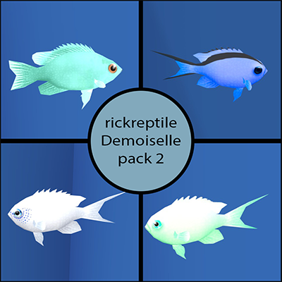 RickReptile demoiselle pack 2