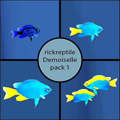 RickReptile demoiselle pack 1