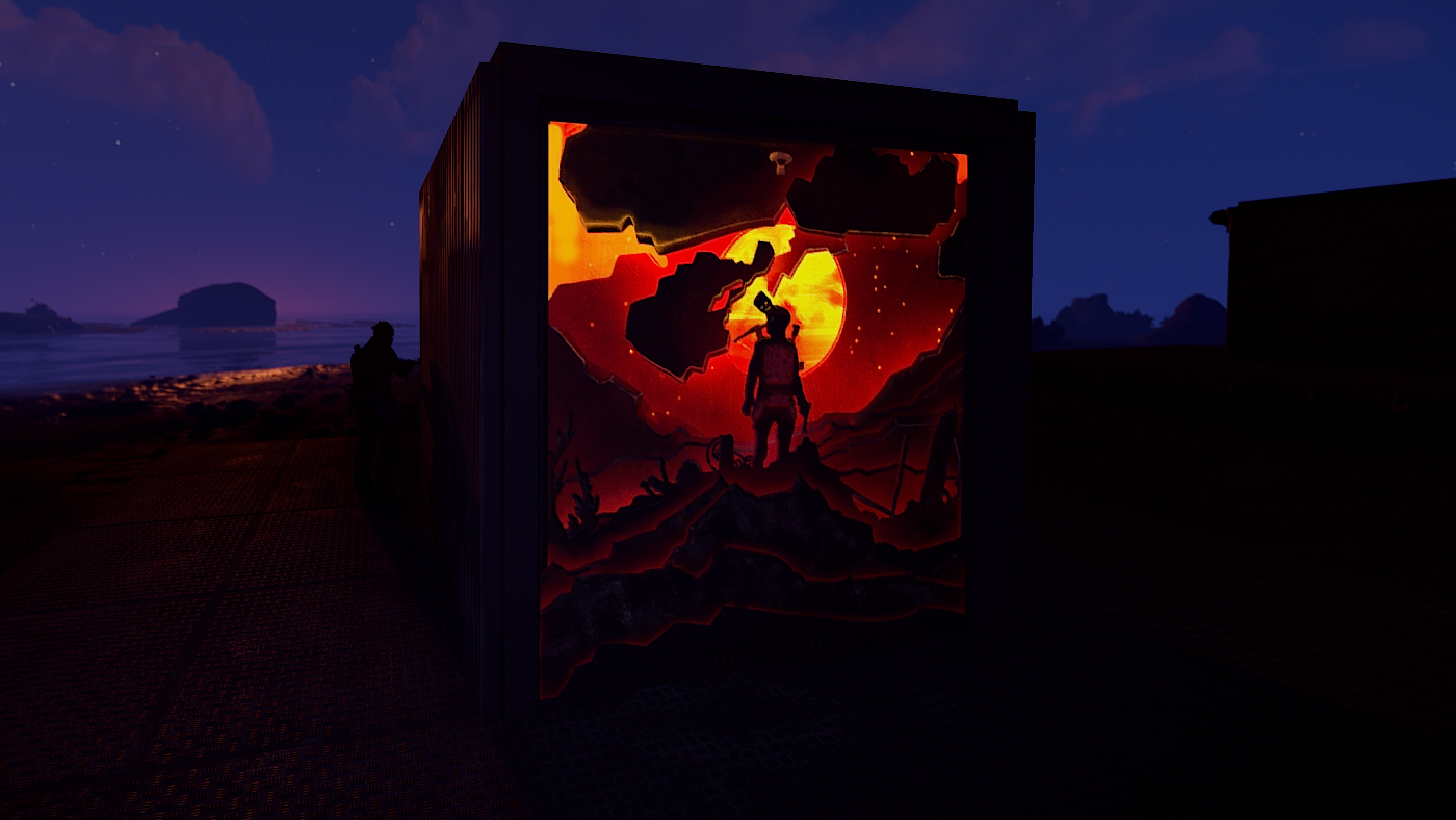 Shadowborn Garage Door