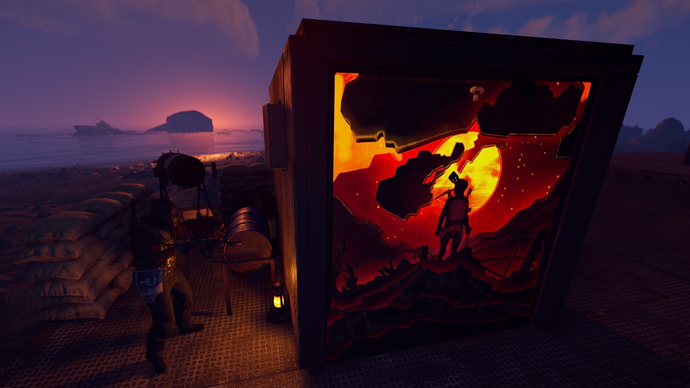 Shadowborn Garage Door