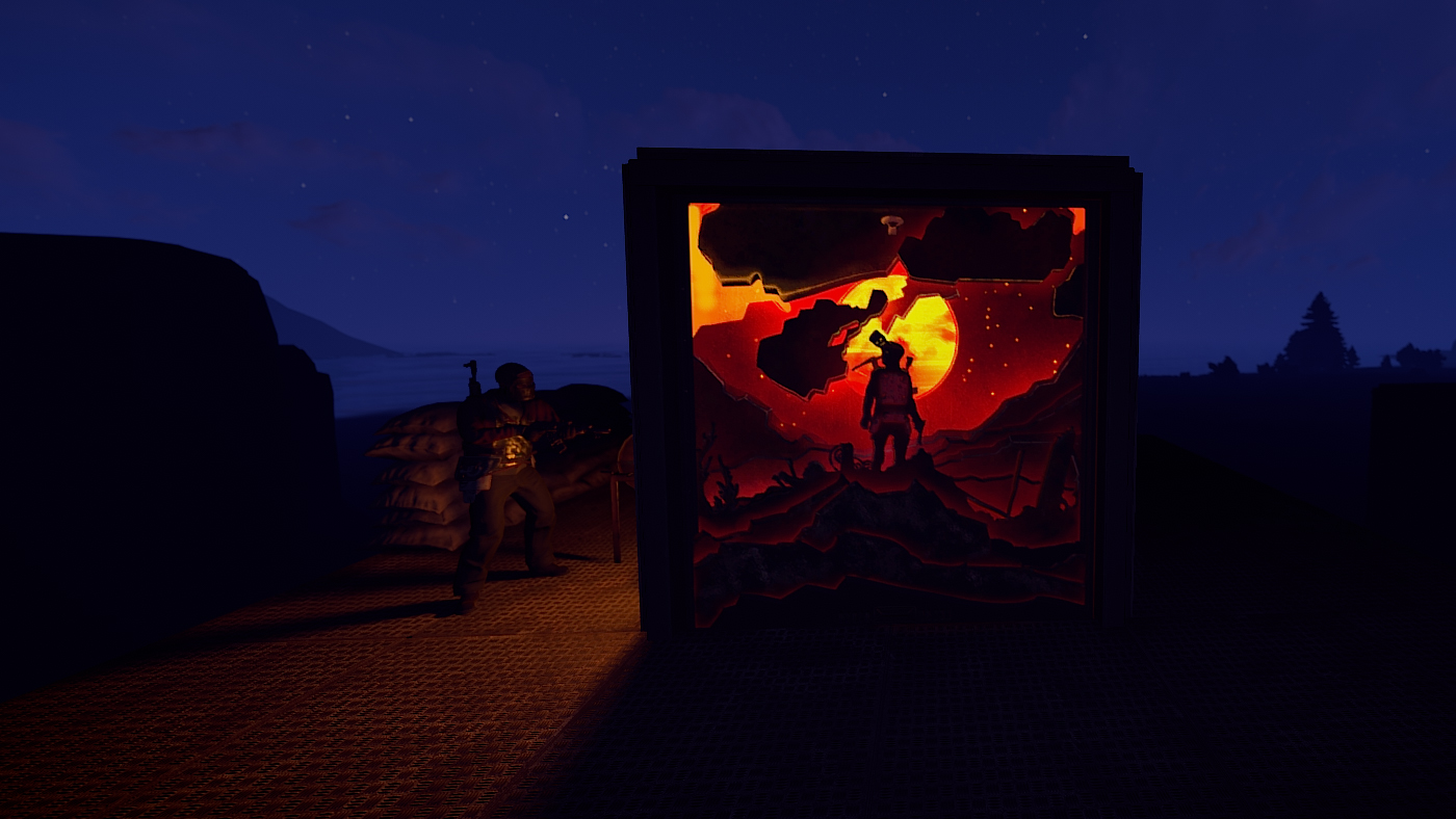 Shadowborn Garage Door