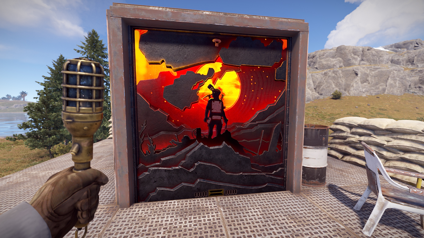 Shadowborn Garage Door