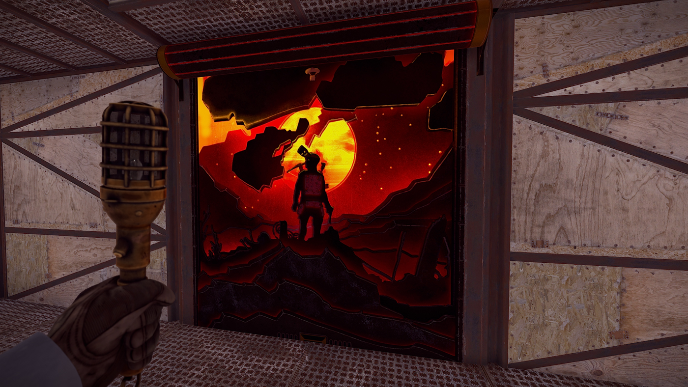 Shadowborn Garage Door