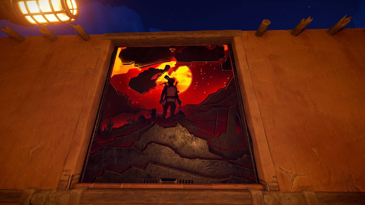Shadowborn Garage Door