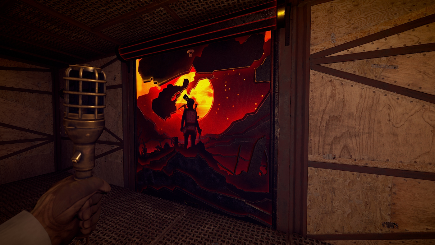 Shadowborn Garage Door