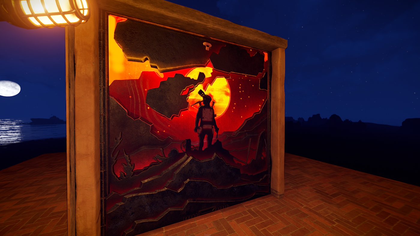 Shadowborn Garage Door
