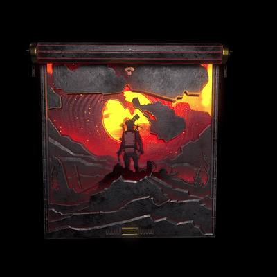 Shadowborn Garage Door