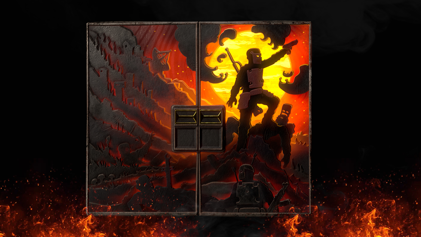 Shadowborn Metal Double Door