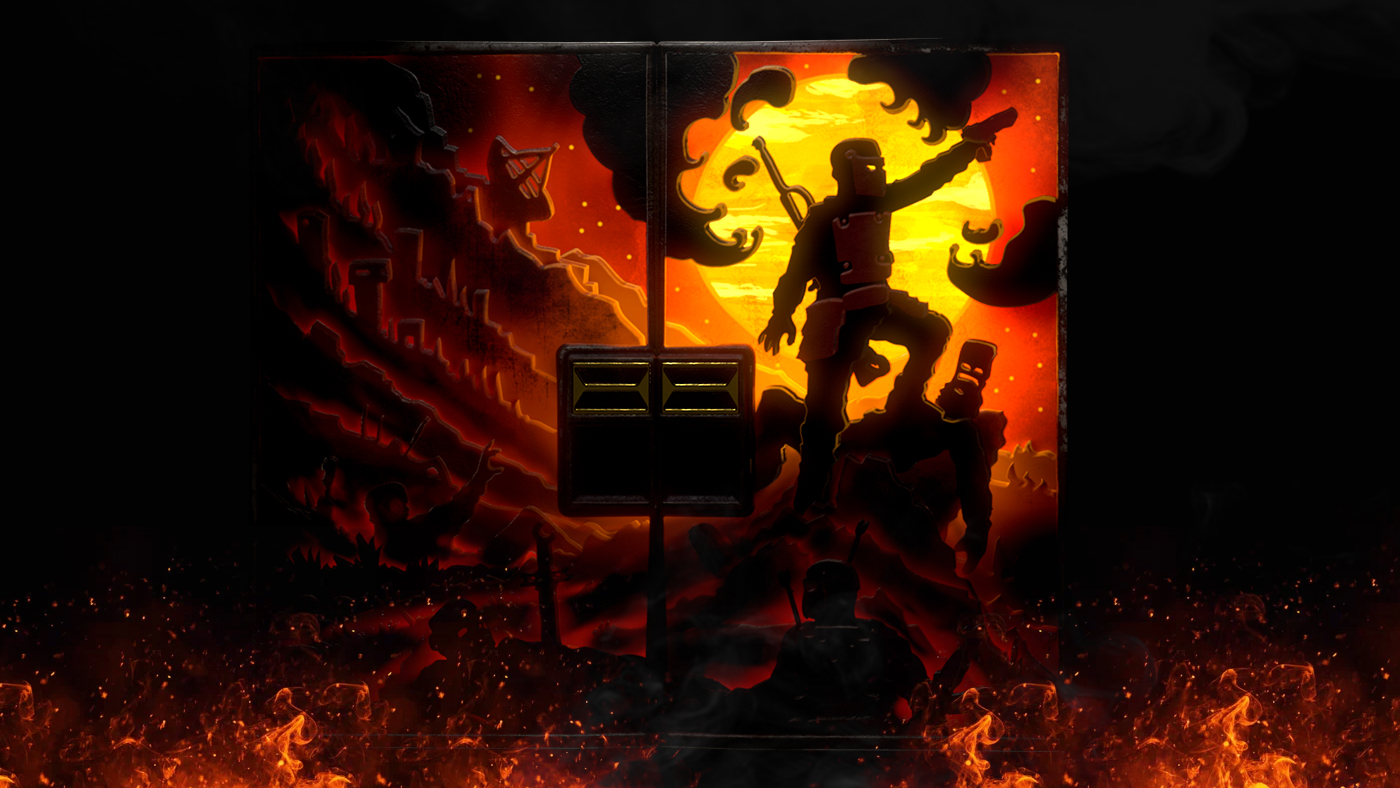 Shadowborn Metal Double Door