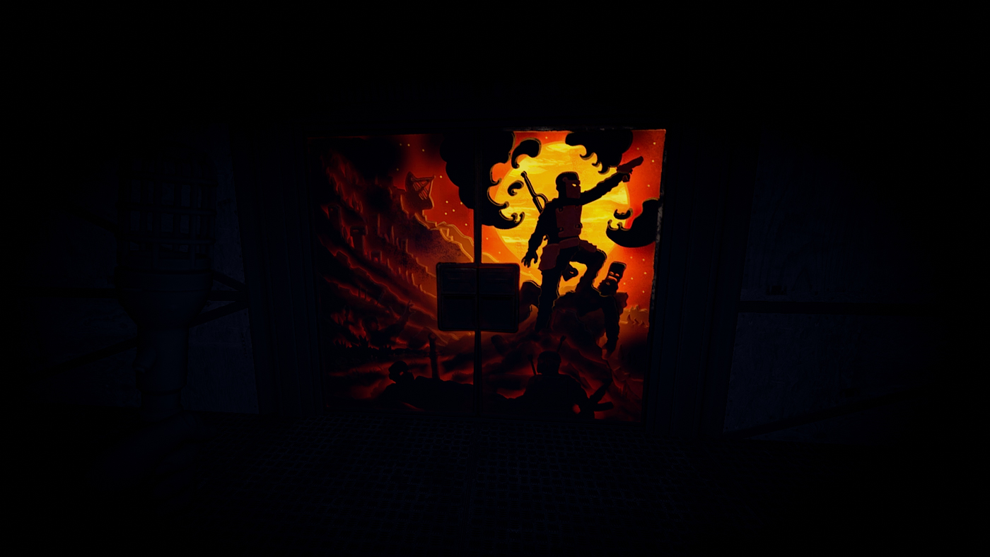 Shadowborn Metal Double Door