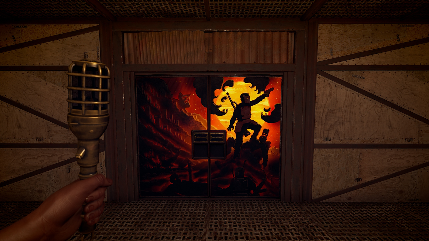 Shadowborn Metal Double Door
