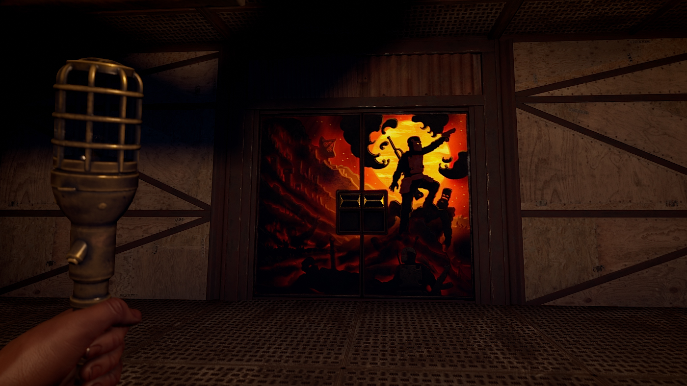 Shadowborn Metal Double Door
