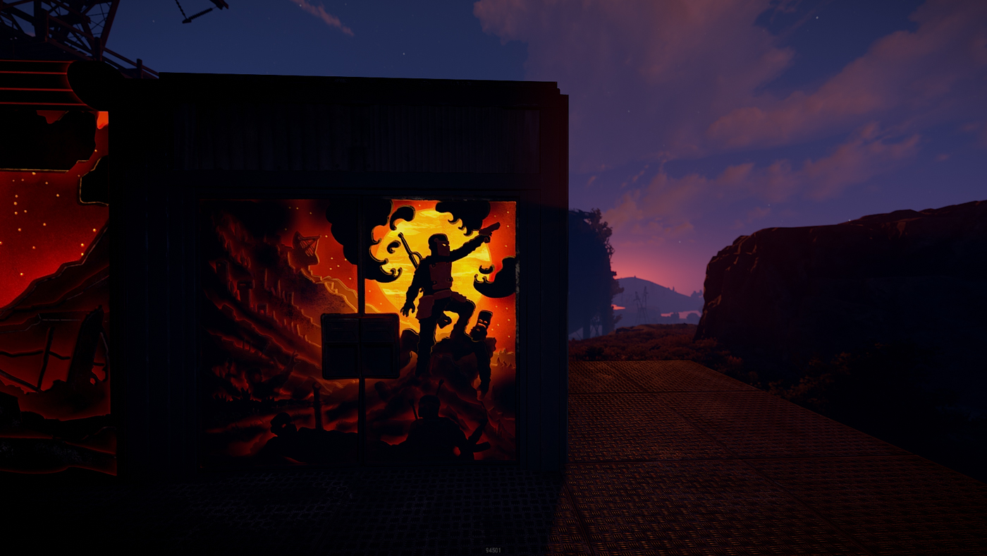 Shadowborn Metal Double Door