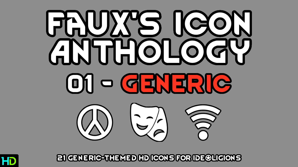 Faux's Icon Anthology 01 - Generic - 1.5 Fork