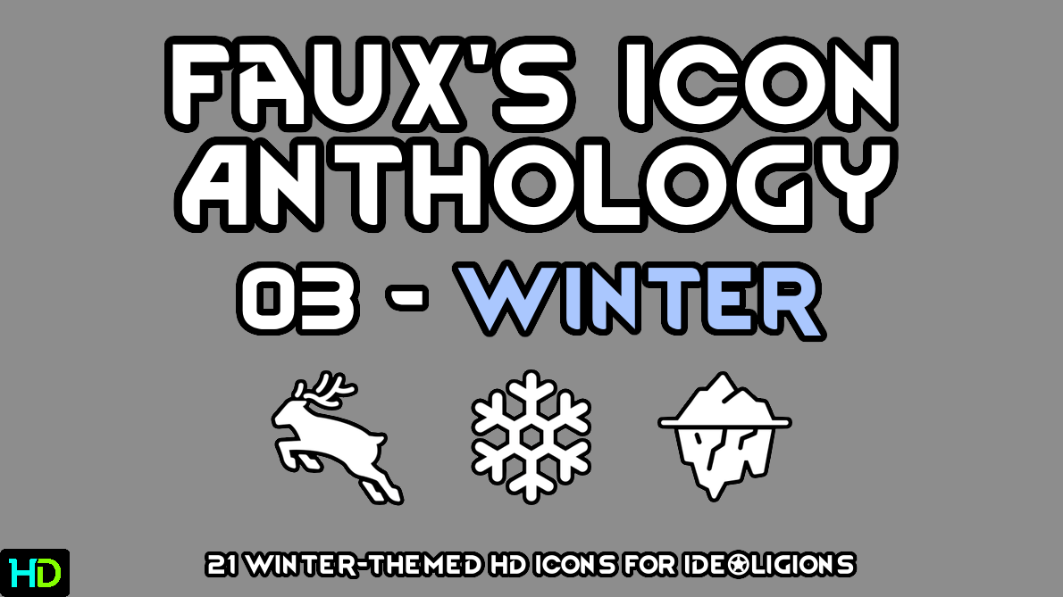 Faux's Icon Anthology 03 - Winter - 1.5 Fork