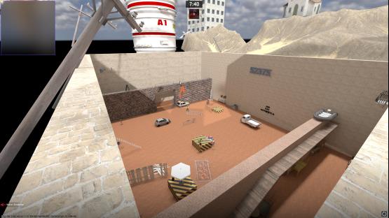 1vs1 Sanziers Official Map – Counter-Strike 2 Mod