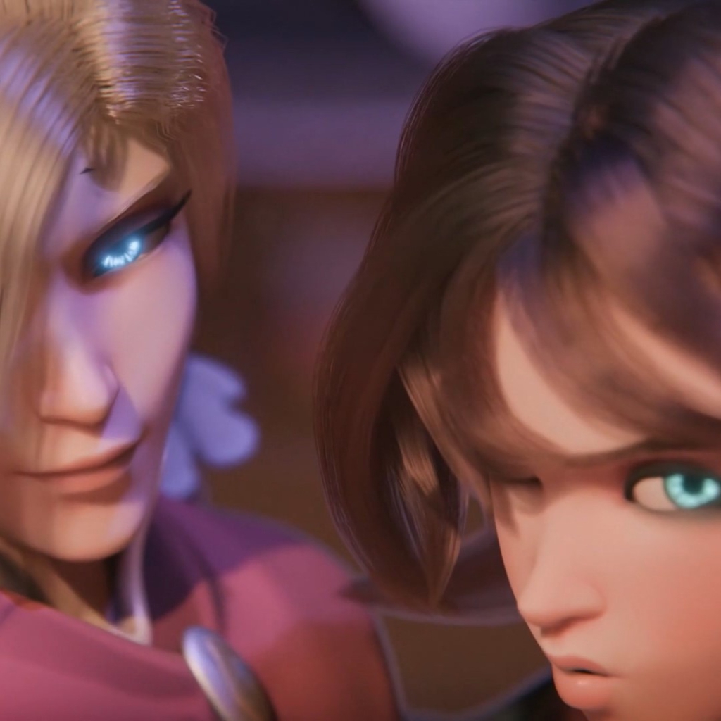 3D Bisexuals D.Va & Mercy Sharing a Cock-Ent_Duke