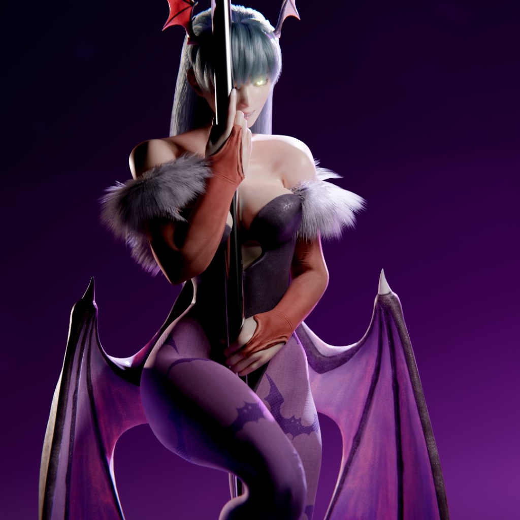 3D Succubus Morrigan Halloween Creampie-Ent_Duke