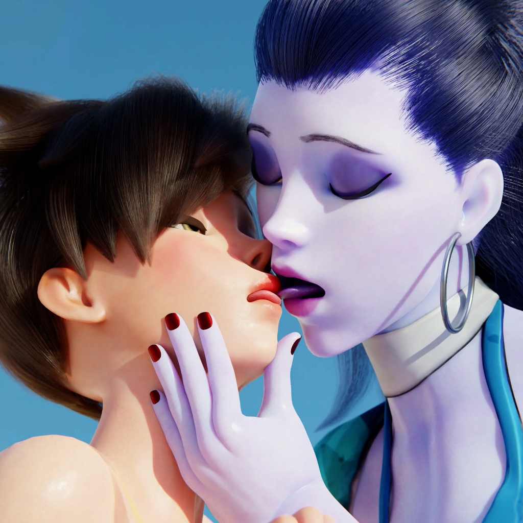 Widow & Tracer at the Beach-Ent_Duke