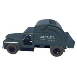 pheonix tabby 1950 garbage truck brick bay