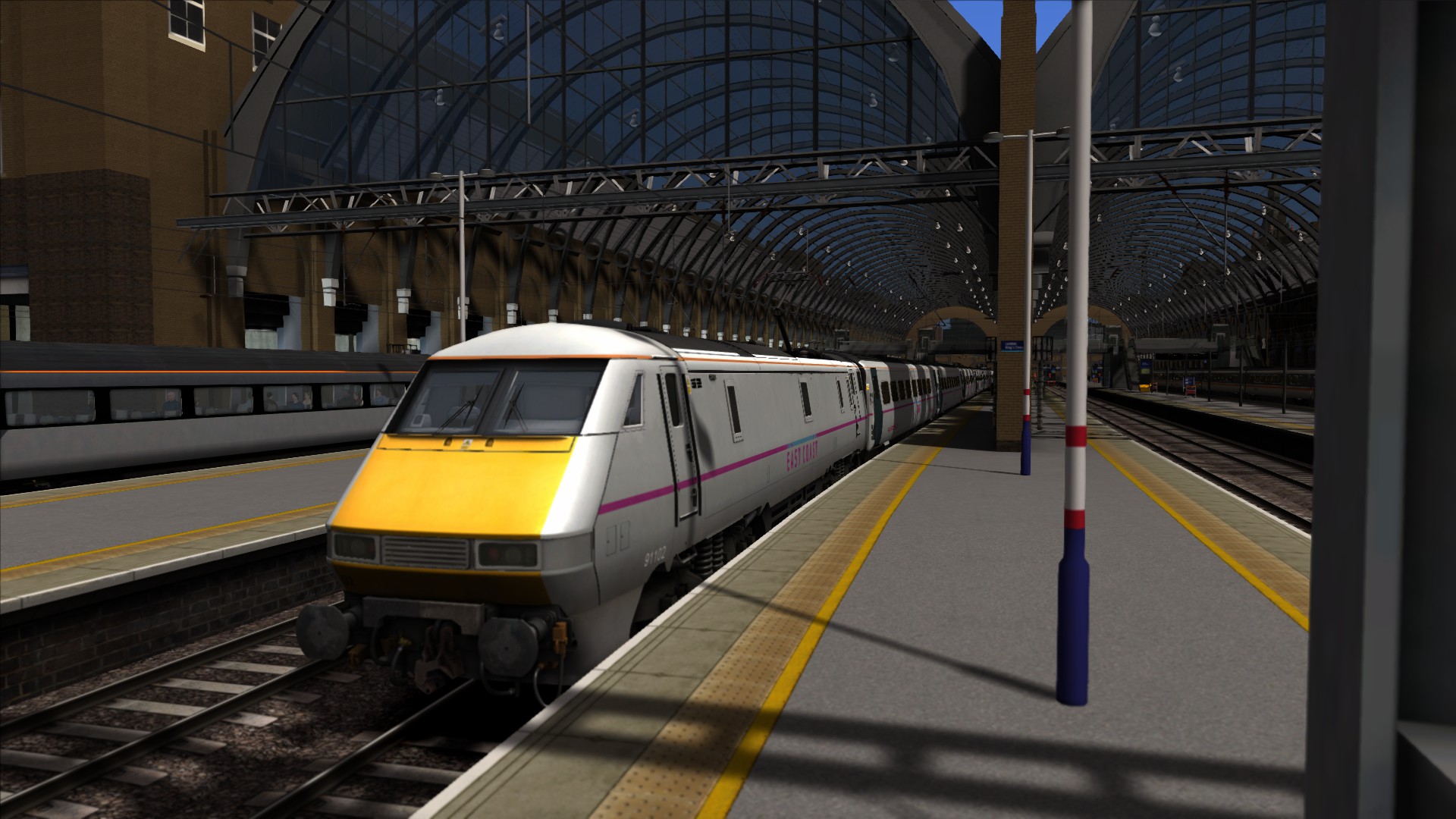 91102 East Coast High Speed Service Kings Cross to Peterborough