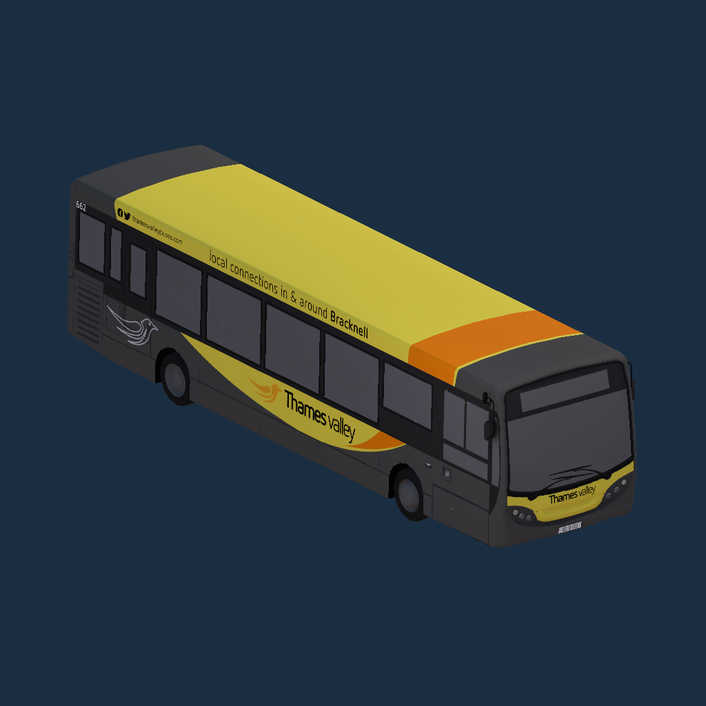 Thames Valley Buses 662 KX64 AEK Bracknell Livery