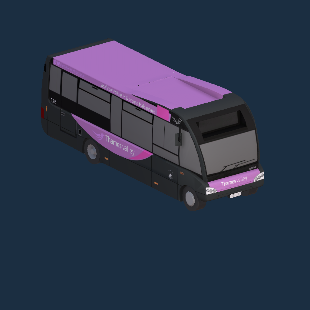 Thames Valley Buses 126 YJ13 HJX Maidenhead Livery