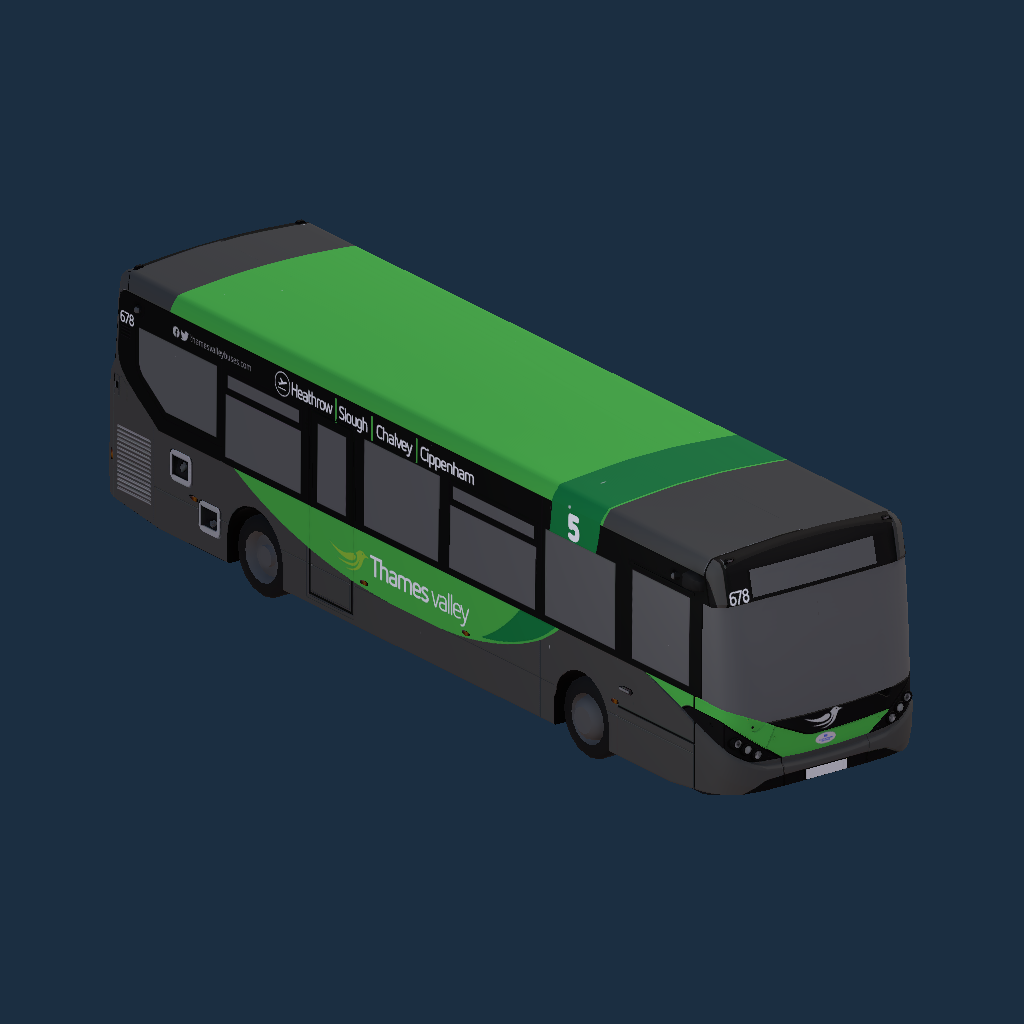 Thames Valley Buses 678 SN69 ZNB Slough 5 Livery