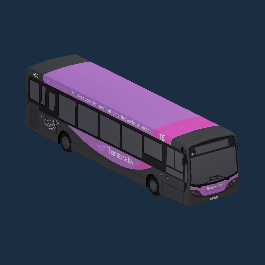 Thames Valley Buses 659 KX64 AEF Maidenhead 16 Livery