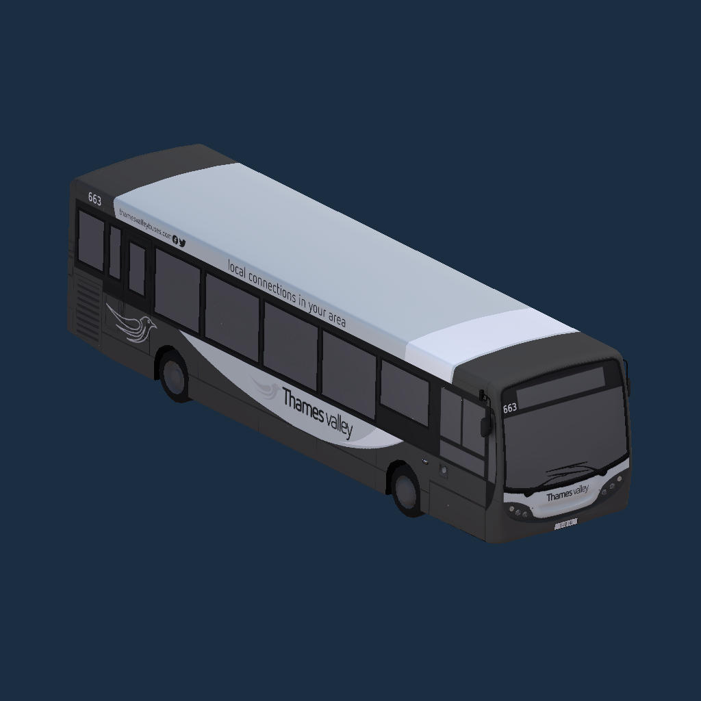 Thames Valley Buses 663 KX64 AEL Generic Livery
