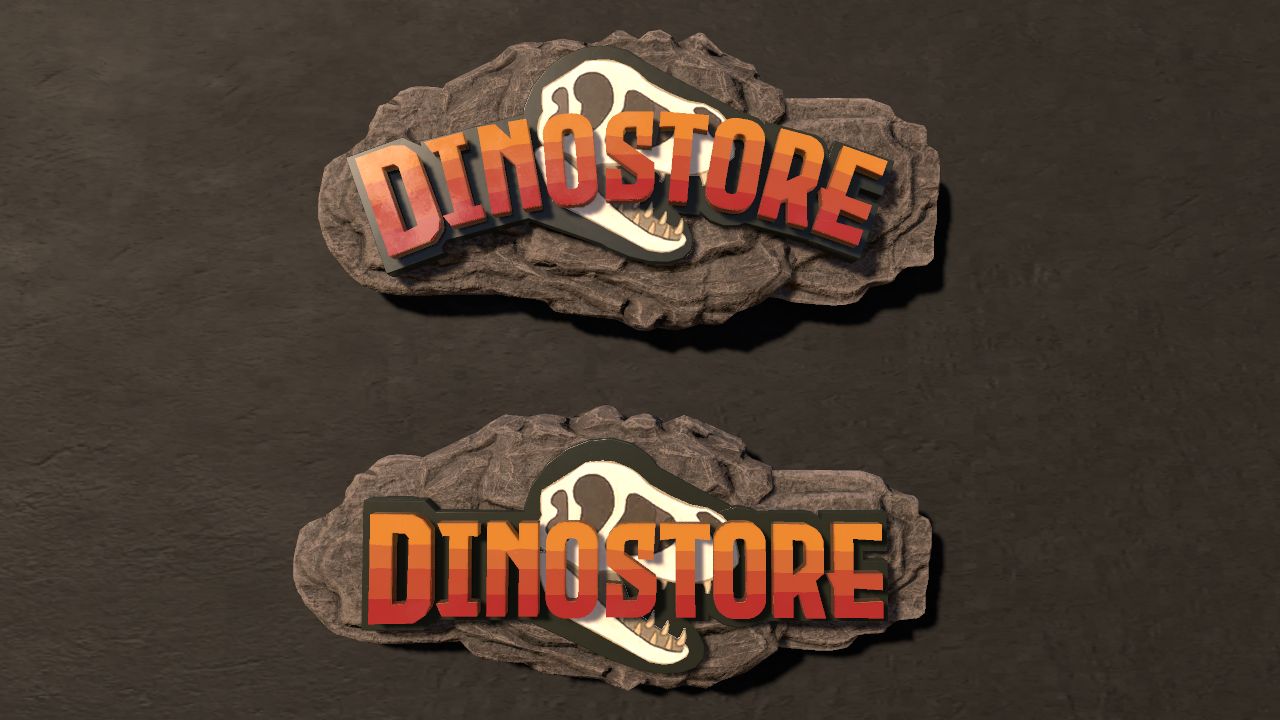 Dinostore Gift Shop Sign