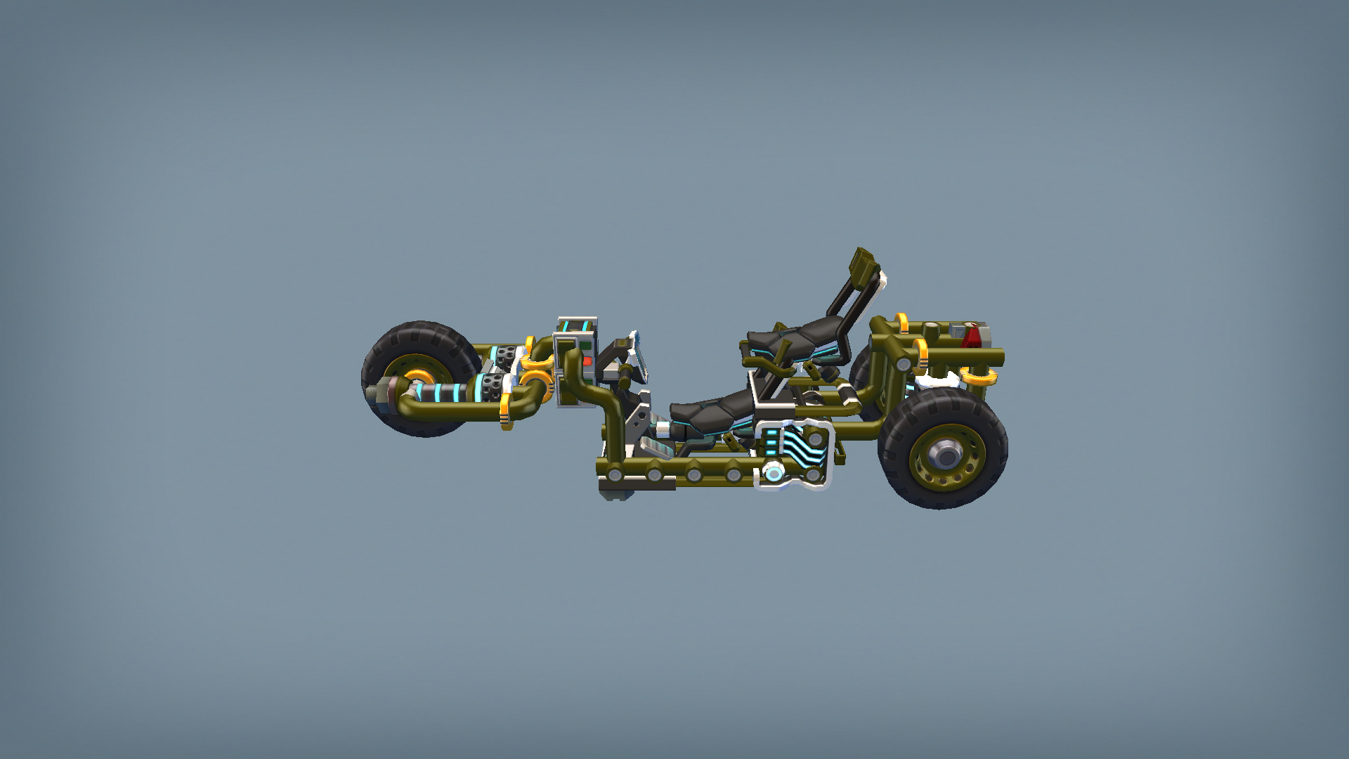 Motorbike Tri-wheel 2-seater