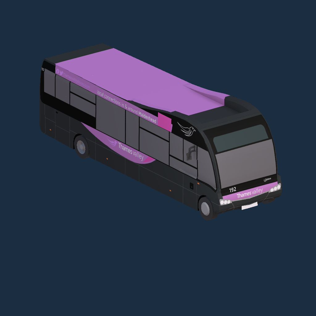 Thames Valley Buses 192 YJ66 AEX Maidenhead Livery