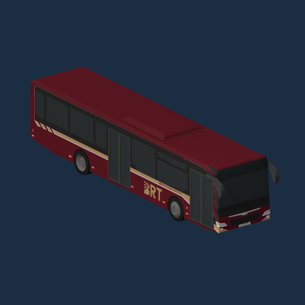Nanning BRT Line 1 (Double Door)(Lion's City 12C)