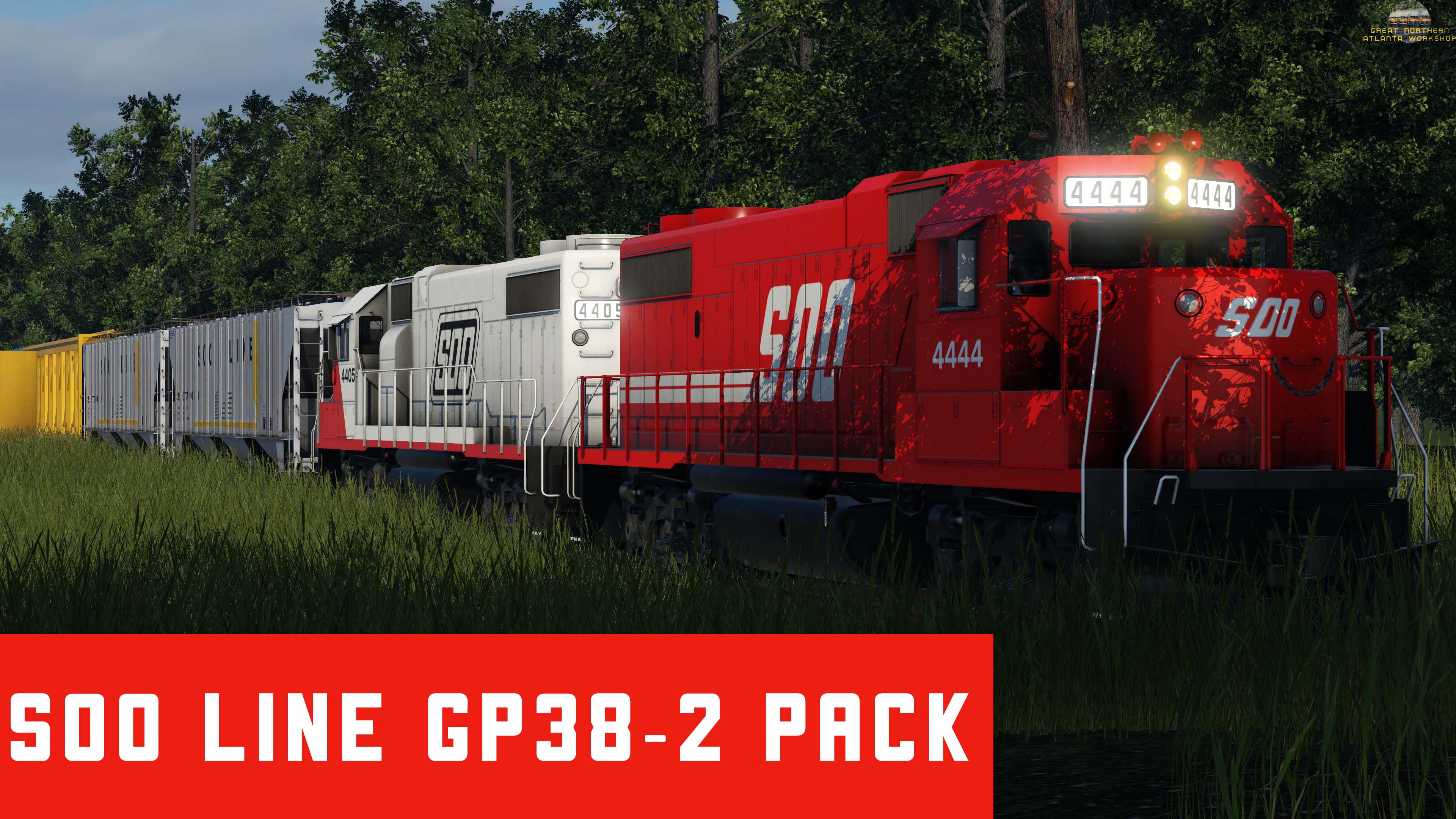 Minneapolis, St. Paul & Sault Ste. Marie (Soo Line) GP38-2 Pack GP38-2 Pack